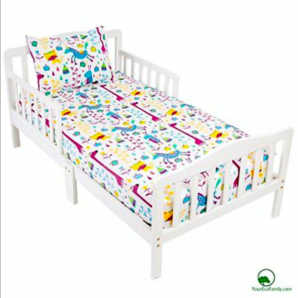 100% Certified Organic Cotton Fitted Crib Sheet
